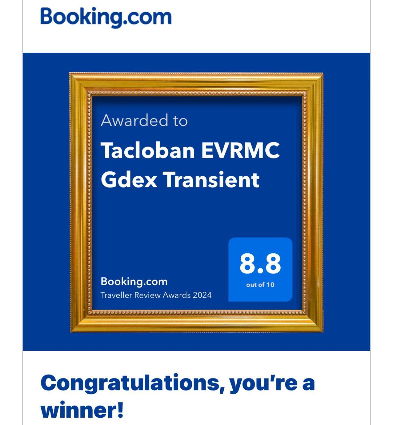 Tacloban Evmc Gdex Transient House Lejlighed Eksteriør billede